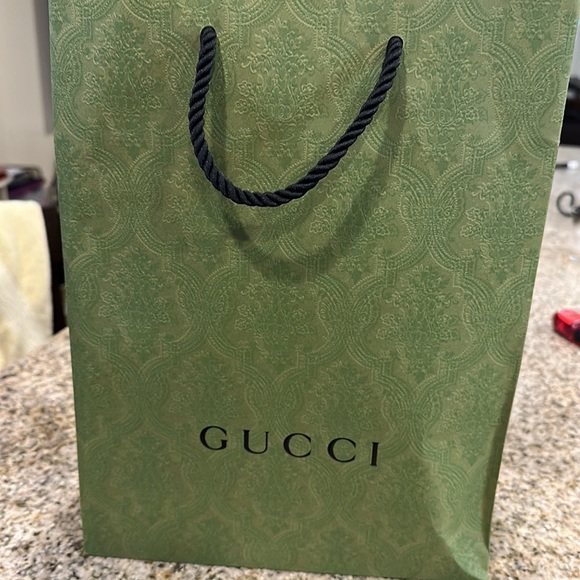 New Gucci hat size large. Has some light makeup stain on inside from trying on - Picture 7 of 7